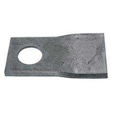 Slåskniv højre 100x48 mm, designet med 21mm hul for bedre klip.