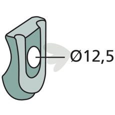 Klemstykke til Deutz Fahr, ideel for kompatibilitet og ydeevne.