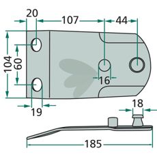 Knivfæste 140309, 122113, designet for maksimal ydeevne.