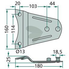 Knivholder 122160, perfekt til optimeret ydeevne og bekvemmelighed.