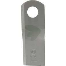 Slåkniv højre 129x48 med 21mm hul, fremragende til præcise klipninger.