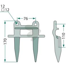 Dobbeltfinger 1307299C2, perfekt til at forbedre ydeevnen på dit udstyr.