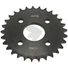 Robust drivhjul, designet til at håndtere hård kørsel.