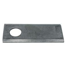 Slåkniv 96x40 mm med hul 19,5 mm, gennemtænkt design til klipning.