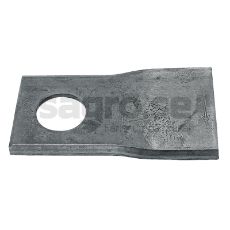 Slåkniv venstre 92,5x48 mm med hul 20,5x24 mm, ideel til effektiv klipning.