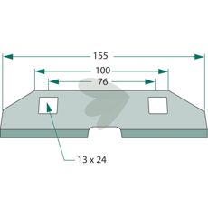 Friktionsplade 300112140, forbedrer ydeevnen af dit udstyr.