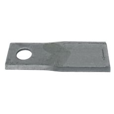 Højkvalitets slåkniv venstre 96x40 mm med 19 mm hul til effektiv græsklipning.