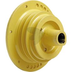 Remskive til venderulle, vigtigt for effektiv snerydning.