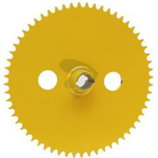 Kædehjul til aflæsning med 60 tænder, perfekt til tunge applikationer.