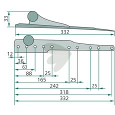 Knivhoved 4501313, TM31, effektiv knivløsning til forskellige maskiner.