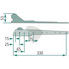 Knivhoved 4501314, TM41, fremragende til en bred vifte af opgaver.