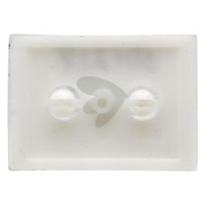 Glideskinne 85x60x15 mm, perfekt til glidende bevægelse og stabilitet.