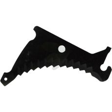 Kniv til rundballepresser, varenummer 53001260, optimerer skæreprocessen for bedste resultat.