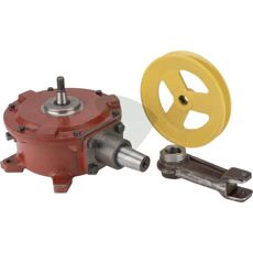 Gearkasse med wobble-drift, optimeret til krævende arbejdsvilkår.