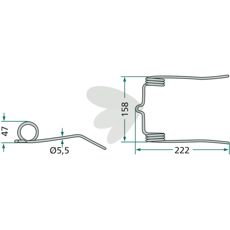 Fræserpin 334016, 80334016, designet til højtydende bearbejdning.