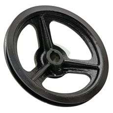 Remskive til drift af rysteraksel, vigtig for glat og effektiv drift.