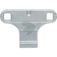 Knivholder tilpasset til både skruede og nittede blade, alsidig design.