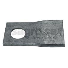 Skærekive venstre 107x48 med hul 18,5mm, perfekt til slåning.