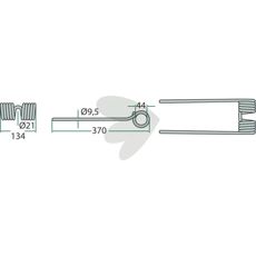 Lufttænder til roterende rive i 10-pak, giver bedre resultater i dyrkningen.