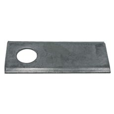 Slåskniv 98x40 med 19mm hul, modelleret til landbrug.