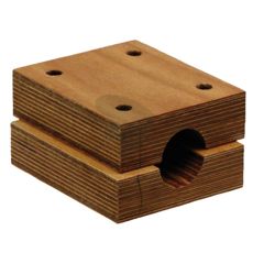 Holdbart træleje Ø 35 mm til rystearmsaksel, designet til at optimere maskinfunktion.