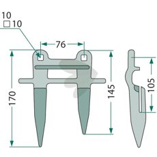 Venstre endefinger, en essentiel del for præcisionsarbejde og maskinvedligeholdelse.