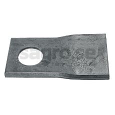 Skårlæggerkniv højre 106x47 mm med 19mm hul, perfekt til havearbejde.