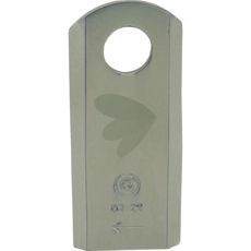 Slåkniv højre 116x48 med 20,5mm hul til perfekt klipperesultat.