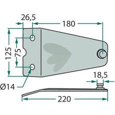 Knivfæste 142441900, bygget til holdbarhed og høj ydeevne.