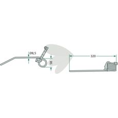 Riverpind PZ Kuhn, CZ 330 mm, ideel til højtydende landbrug.