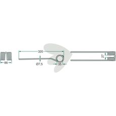 Buet rivepind creme, perfekt til specielle jordbearbejdningsbehov.