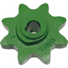 Kædehjul med 8 tænder til kornelevator, effektiv og holdbar til landbrugsbrug.