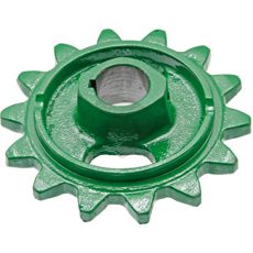 Kædehjul Z10816 til øvre fødehusaksel, sikrer optimal funktion.