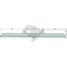 Kniv 05312, pålidelig og stærk til intensiv brug i marken.