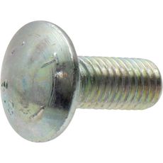 M8 x 20 fladhoved rundskrue, ideel til præcisionsmontering inden for landbrug og byggeri.