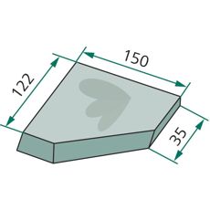 Kniv 70-507, høj kvalitet og holdbarhed til effektivt arbejde inden for landbrug.
