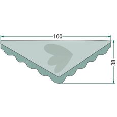 Kniv til fodervogn 70-229, giver præcisionsskær og langvarig ydeevne.
