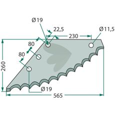 Kniv til fodervogn ældre model, en vigtig del i effektiv fodring.