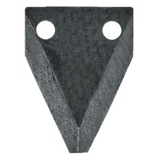 Kniv til foderteknik, passer til Walker, Storti, Frasto og lignende.