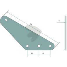 Plade til foderblandingskniv, et vigtigt tilbehør til effektiv foderproduktion.