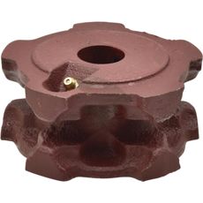 Drejehjul 10 x 31 mm med Ø 25 mm, perfekt til jævn rulling.