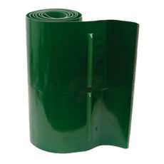 Transportbånd 4000 mm langt og 740 mm bredt, ideelt til store opgaver.