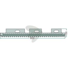 Kniv - 61462, en slidstærk kniv, der tilbyder enestående ydeevne ved landbrugsarbejde.