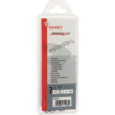 Kraftig savkæde med 47 led, perfekt til professionel brug.