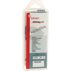 Højkvalitets savkæde med 66 led til effektiv savning.