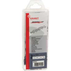 Savkæde 3/8 tommer, 1,5mm i 84 led til effektiv skæring i træ.