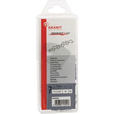 Kvalitets savkæde med 68 led, sikrer effektiv savning.