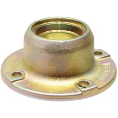 Nav med hulmønster, dimensioner 110 mm og yderdiameter 135 mm, højde 57 mm, ideel til maskiner.