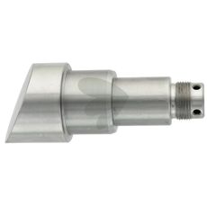 Aksel med dimensionerne Ø 50/40/30x128 mm, designet til robuste anvendelser.