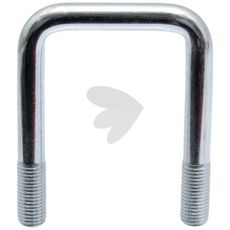 Bøjleskrue M16/70x110 mm, holdbar og robust til byggeprojekter i træ og metal.